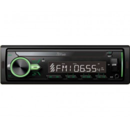 Автомагнитола FIVE F24G зелёный Bluetooth